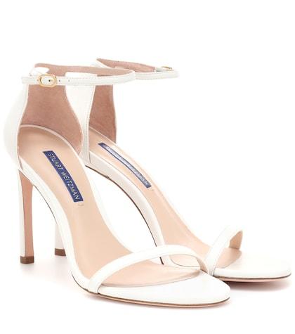 Stuart Weitzman Nudistsong Leather Sandals