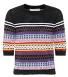 Philosophy Di Lorenzo Serafini Intarsia Cotton-blend Sweater
