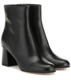 Gianvito Rossi Red (v) Leather Ankle Boots