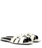 Saint Laurent Nu Pieds 05 Patent Leather Sandals