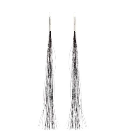 Helmut Lang 2004 Horse Hair Earrings
