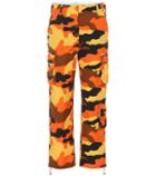 Off-white Camouflage Cotton Wide-leg Pants