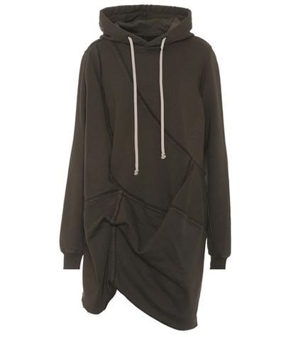 Rick Owens Drkshdw Oversized Cotton Hoodie