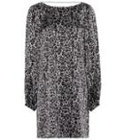 Mother Leopard Silk Tunic Dress