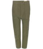 Citizens Of Humanity Sadi Cropped Cotton Trousers