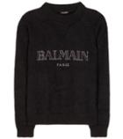 Balmain Embellished Wool-blend Sweater