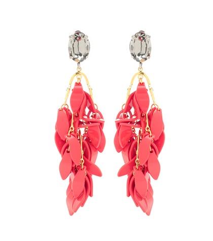 Kenzo Embellished Clip-on Earrings