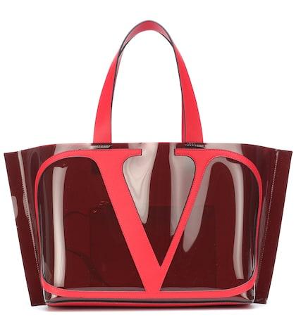 Valentino Garavani Valentino Garavani Vlogo Small Pvc Shopper