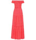 Rebecca Vallance Holliday Linen-blend Maxi Dress