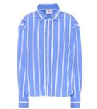 Vetements Striped Cotton Shirt