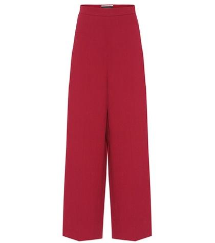 Roland Mouret Ward Wool Crêpe Trousers