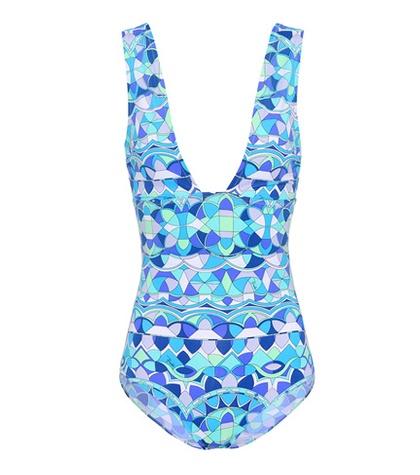 Carrera Printed One-piece Swimsuit