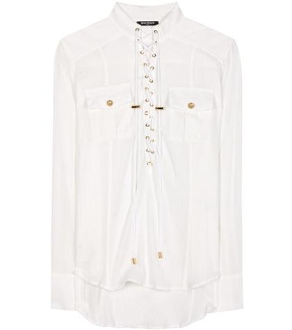 Off-white Batiste Cotton Shirt