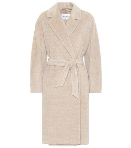 Prada Cippo Alpaca And Wool Coat