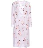 Nina Ricci Floral-printed Silk Dress