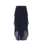 Chlo Asymmetric Silk Chiffon Skirt