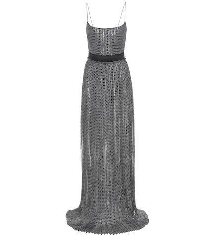 Alexander Mcqueen Alexis Printed Silk Dress