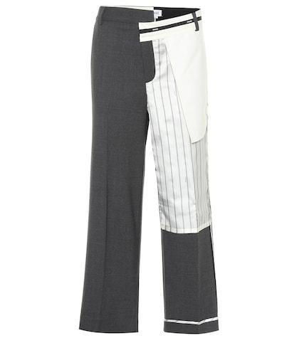 Monse Deconstructed Stretch Wool Pants