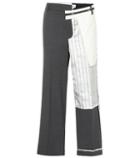 Monse Deconstructed Stretch Wool Pants