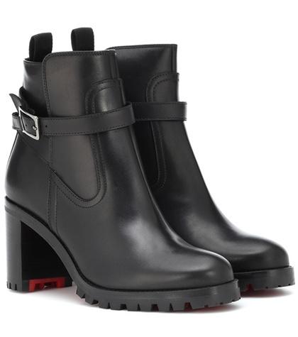 Christian Louboutin Trapeurdekoi 70 Leather Ankle Boots