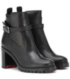 Christian Louboutin Trapeurdekoi 70 Leather Ankle Boots