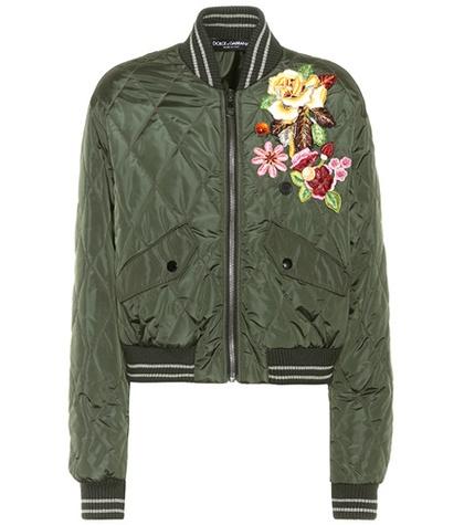 Dolce & Gabbana Embellished Bomber Jacket