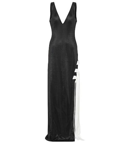 Galvan Stretch Jersey Gown
