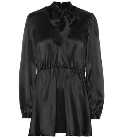 Co Silk Satin Blouse
