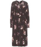Nicholas Kirkwood Floral-printed Silk Dress