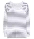 Velvet Lele Striped Cotton T-shirt