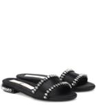 Pierre Hardy Embellished Satin Sandals