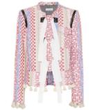 Etro Avenue Leather-trimmed Cotton Jacket