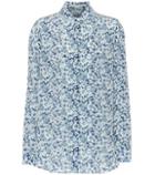 Stella Mccartney Floral Silk Shirt