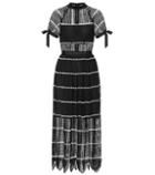 Self-portrait Crochet Midi Dress