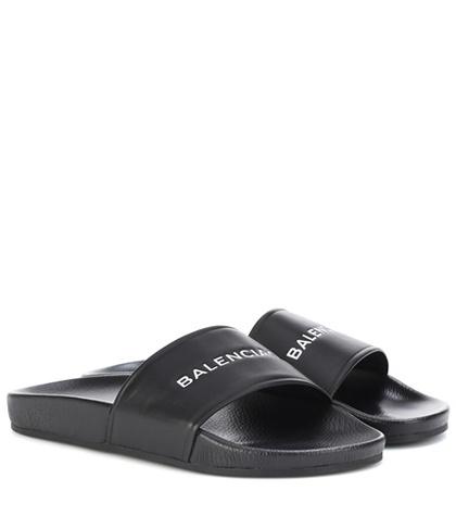 Re/done Leather Slides