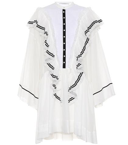 Rick Owens Ruffled Cotton Dress