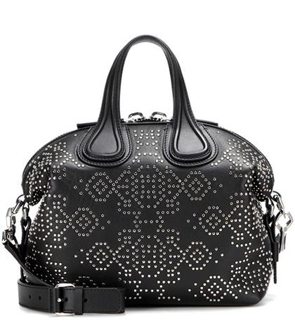 Givenchy Nightingale Small Embellished Leather Tote