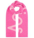 Alexander Mcqueen Exclusive To Mytheresa – Wool-blend Logo Scarf