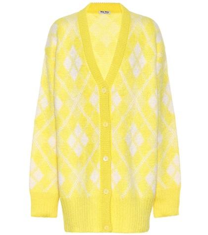 Miu Miu Mohair-blend Cardigan