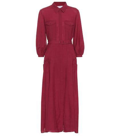 Gabriela Hearst Woodward Wool And Cashmere Dress