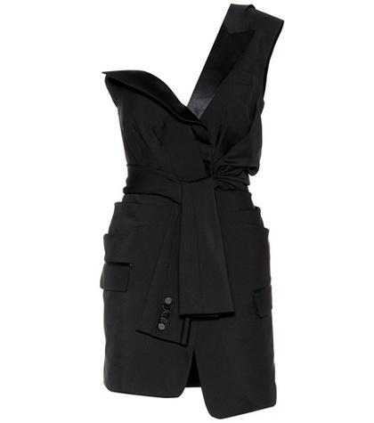 Alexander Wang Wool And Mohair Minidress