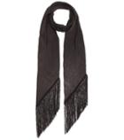 Stuart Weitzman Classic Skinny Silk Scarf
