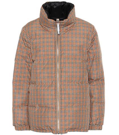Burberry Reversible Check Down Jacket