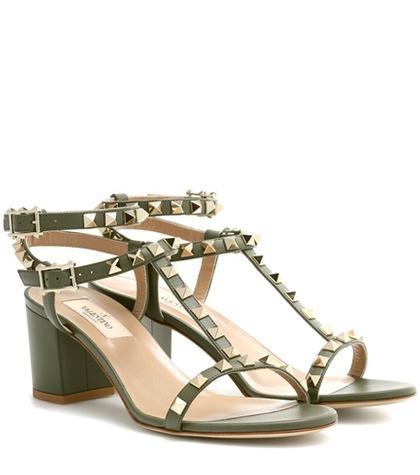 Nicholas Kirkwood Valentino Garavani Rockstud Leather Sandals
