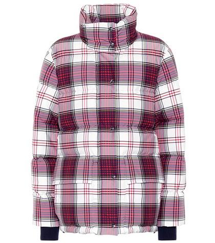 Tod's Check Down Jacket