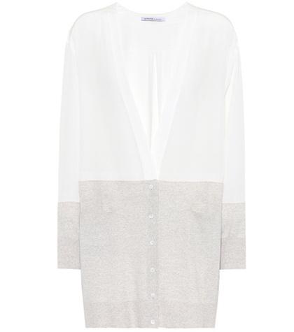 Agnona Silk Cardigan