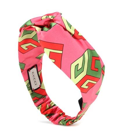 Gucci Silk Satin Headband