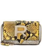 Valentino Garavani Embossed Leather Shoulder Bag
