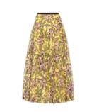 Hillier Bartley Silk And Cotton Printed Skirt