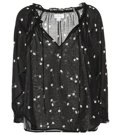 Nike Freya Florla-printed Cotton Blouse